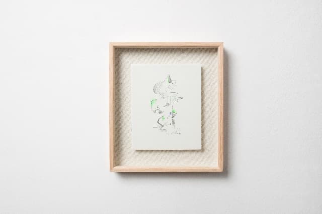 Draw without drawing on paper 18, 2018 pencil and oil pastel on paper