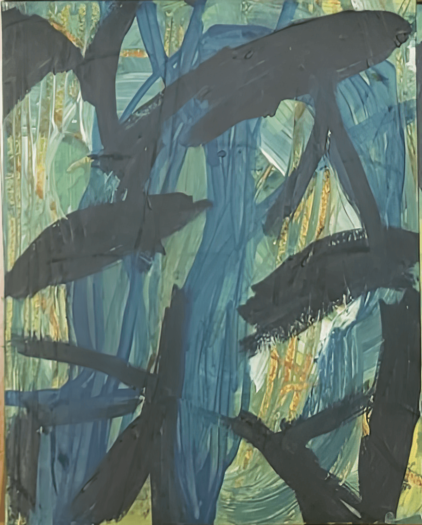 Pandemic Drawing_P, 2021, Acrylic on paper, 24x30cm